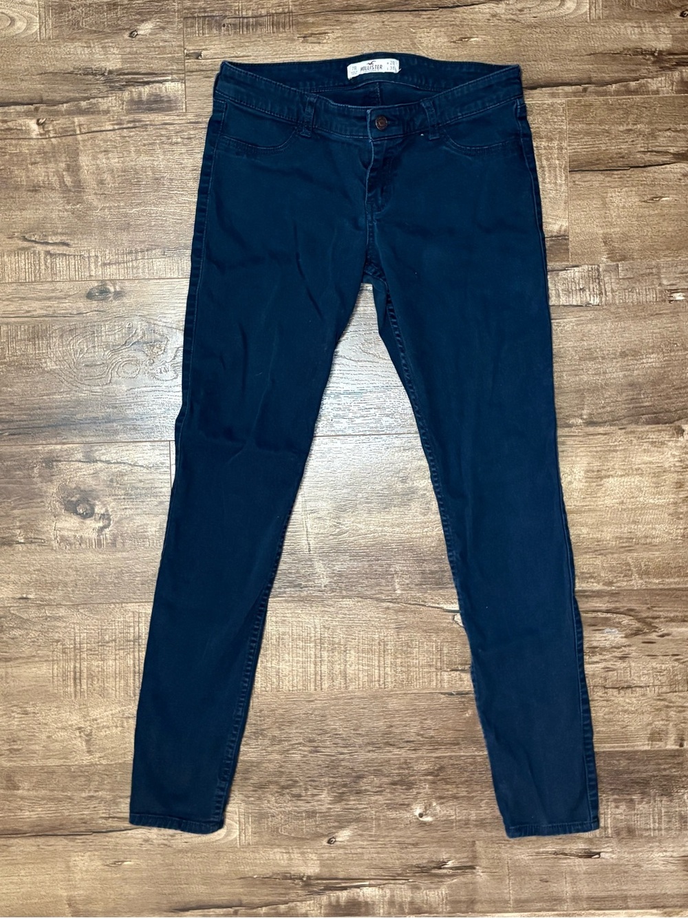 Hollister Navy Skinny Jeans
